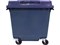 Мусорный контейнер п/э 1100л. на колёсах цв. синий (МКТ-1100) - фото 45345